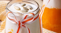Postre de yogur y calabaza